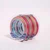 Five-color ten-meter section, one-color 100-meter section