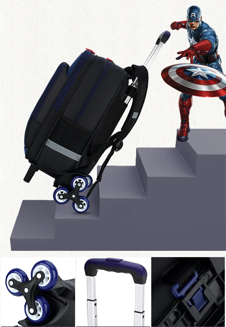 Waterproof Nylon School Bags Casual Backpack Set for Student Kit Student School Bag Backpack Boys Schoolbag Set