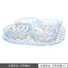 Water Blue - Five-Piece Fruit Bowl Set