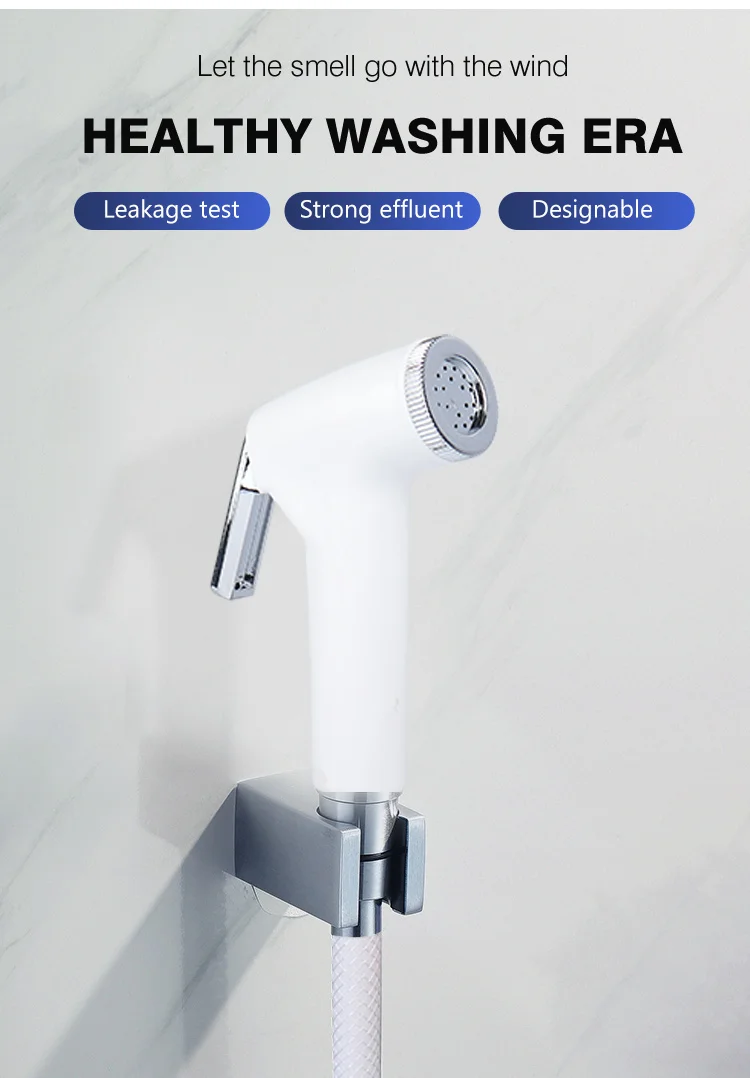 Nóng Bán Phòng Tắm ABS Chrome Tấm Shattaf Set Cầm Tay Bidet Sprayer Cho Nhà Vệ Sinh