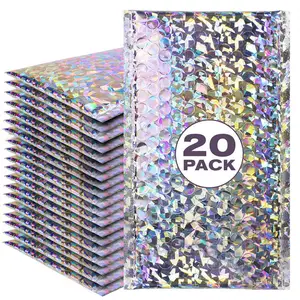 Direct Sale Customizable Self-Sealing Poly Bubble Mailer Bag Cheap Thick Bubble Padded Envelopes for Mailing & Shipping Packing