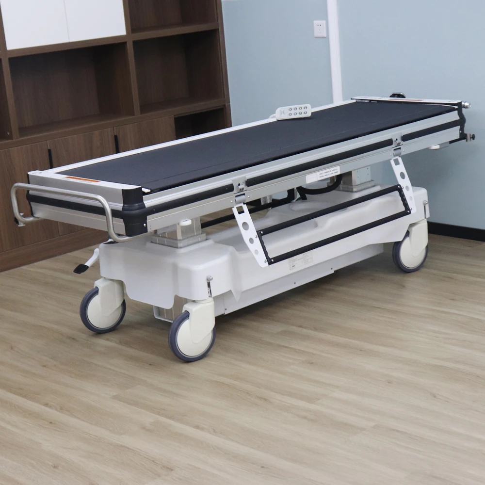 Medical Patient Delivery Transfer  Patient Trolley Hospital Transfer Bed Pneumatic Lift Hospital Bed