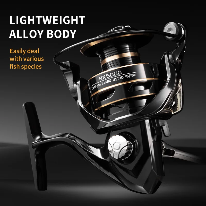 Rooblinos NX Spinning Reels Lightweight Corrosion-resistant