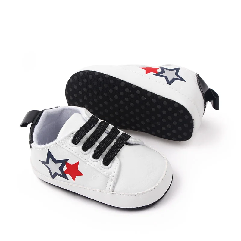 Hot selling cheap white sport newborn infant baby sport shoes for boys and girls details