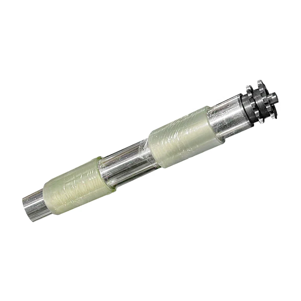 HD Active Driven Power Roller Single Row Sprocket Roller Rubber-Coated Multi-Cleat Wheel for Assembly Line Synchronous