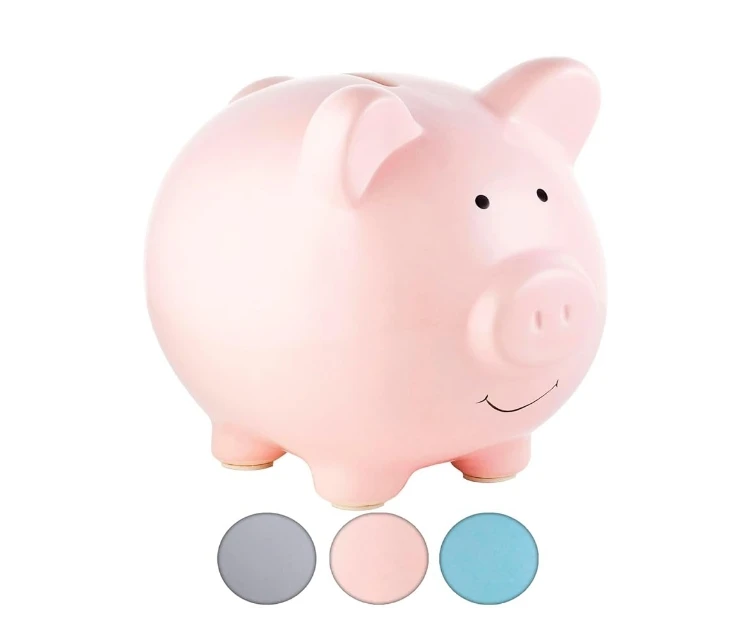 Ceramic Piggy Bank for Adults and Children - Customizable, Beautiful Gift, Dye-Sublimation, Factory Direct Sales