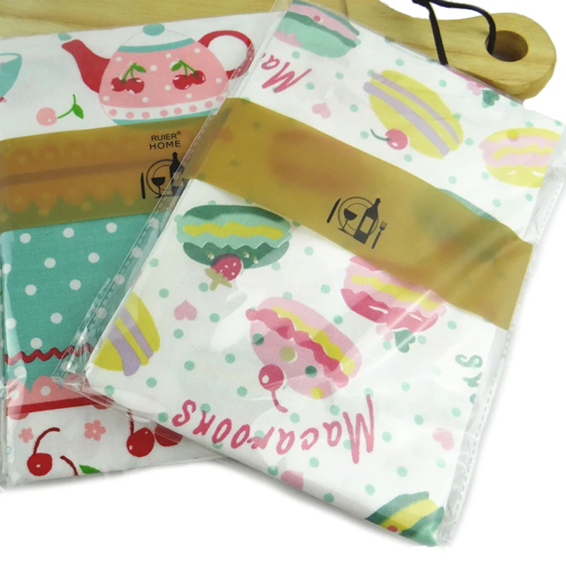 
 Оптовая продажа, высококачественное кухонное чайное полотенце из 100% хлопка с индивидуальным принтом  