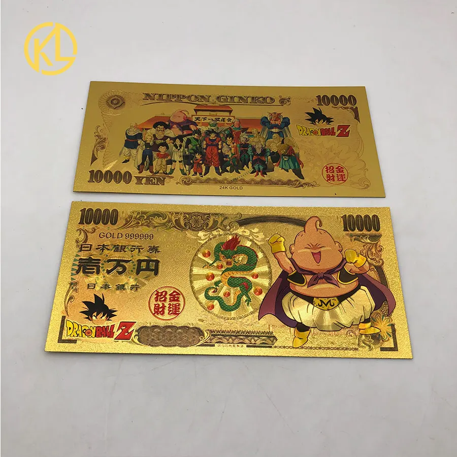 mini lámina de papel dragon ball gt letras japo - Compra venta en  todocoleccion