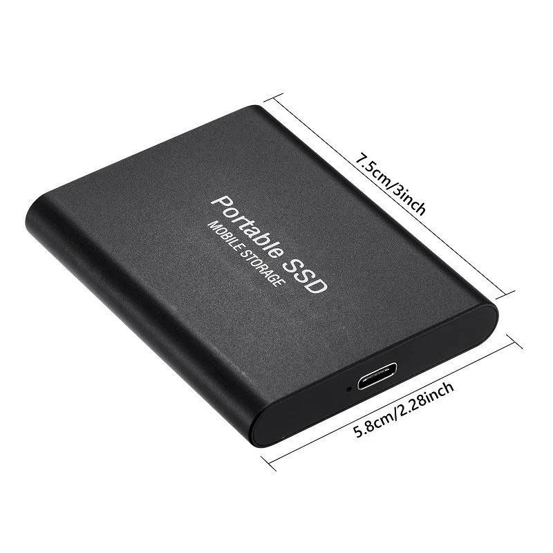 Portable  8TB Type-C USB 3.0 SSD External Hard Drive - Image 2