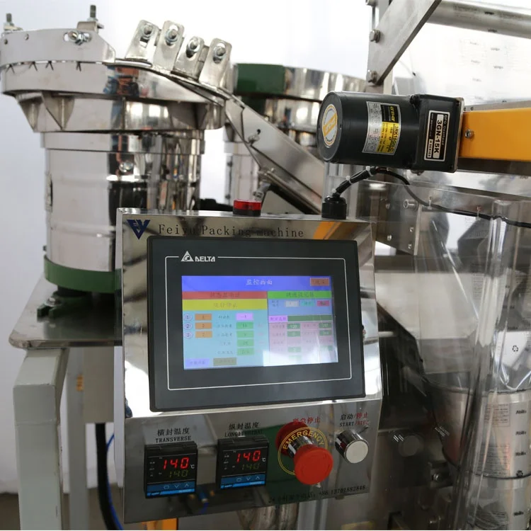 Feiyu Customized Full Automatic Hardware Screw Fittings Counting Packaging Machine