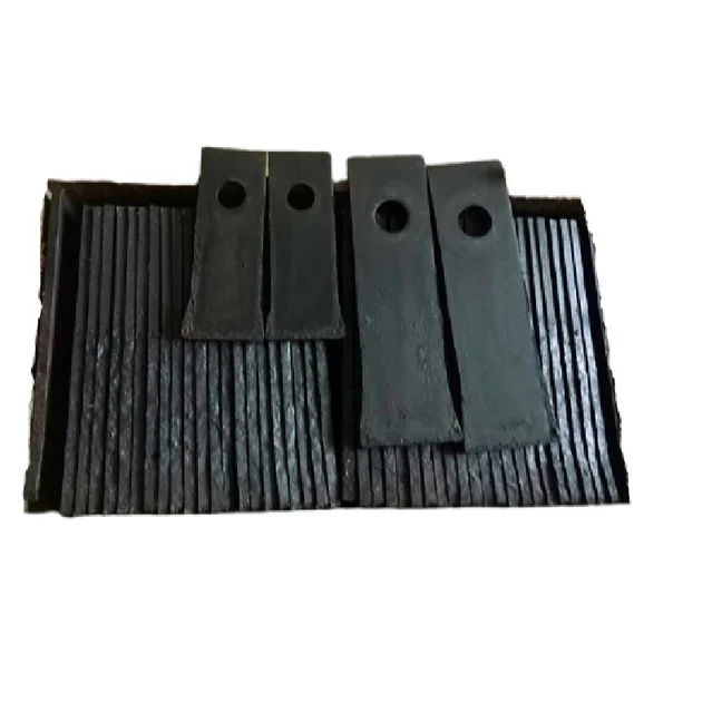 The Blade for Hammer Mill Machine Model SFSP56*40 Use Hammer Blade Teardrop-shaped Hammer Mill Blade Screen