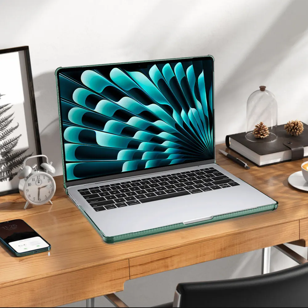 product laptop skin cover tpu pc for apple macbook pro air 2024 15 14 13 inch bags covers case laptops cases good heat dissipation bjk04183-8