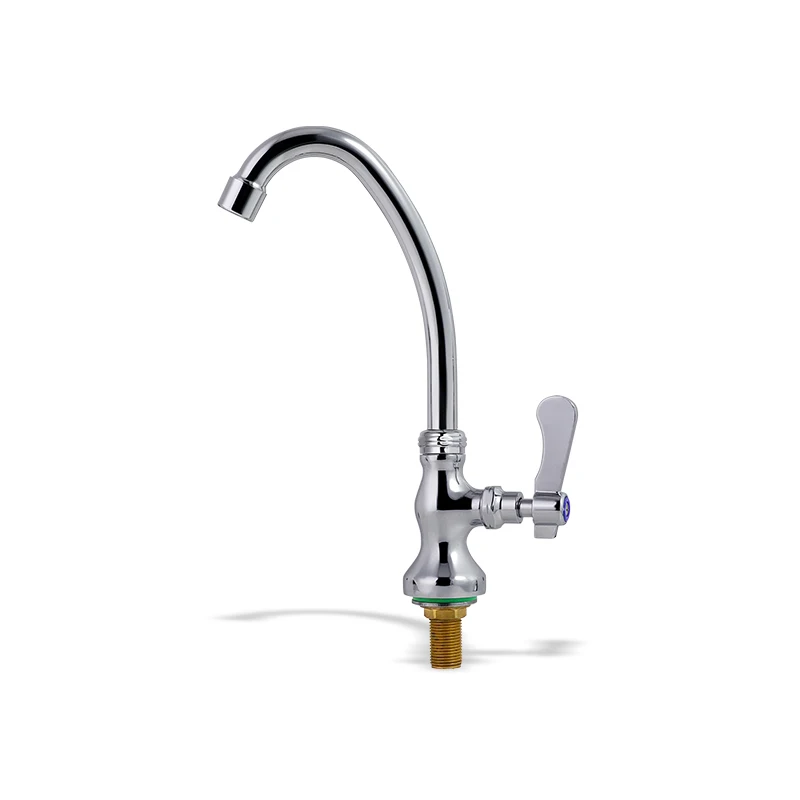 EN200 817 WaterMark Commercial Kitchen Single Handle Kitchen Faucet Tap with Brass+304SUS Basin Faucets Taps for Kitchen Sink details