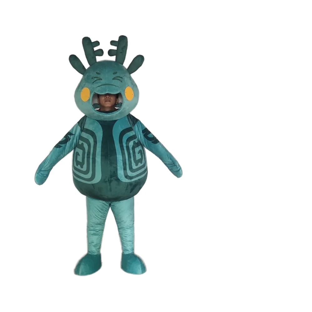 Kinqee Plastics RPET BSCI Sexed Factory No Minimum Custom OEM Cute Latest Mascot Cotton Christmas