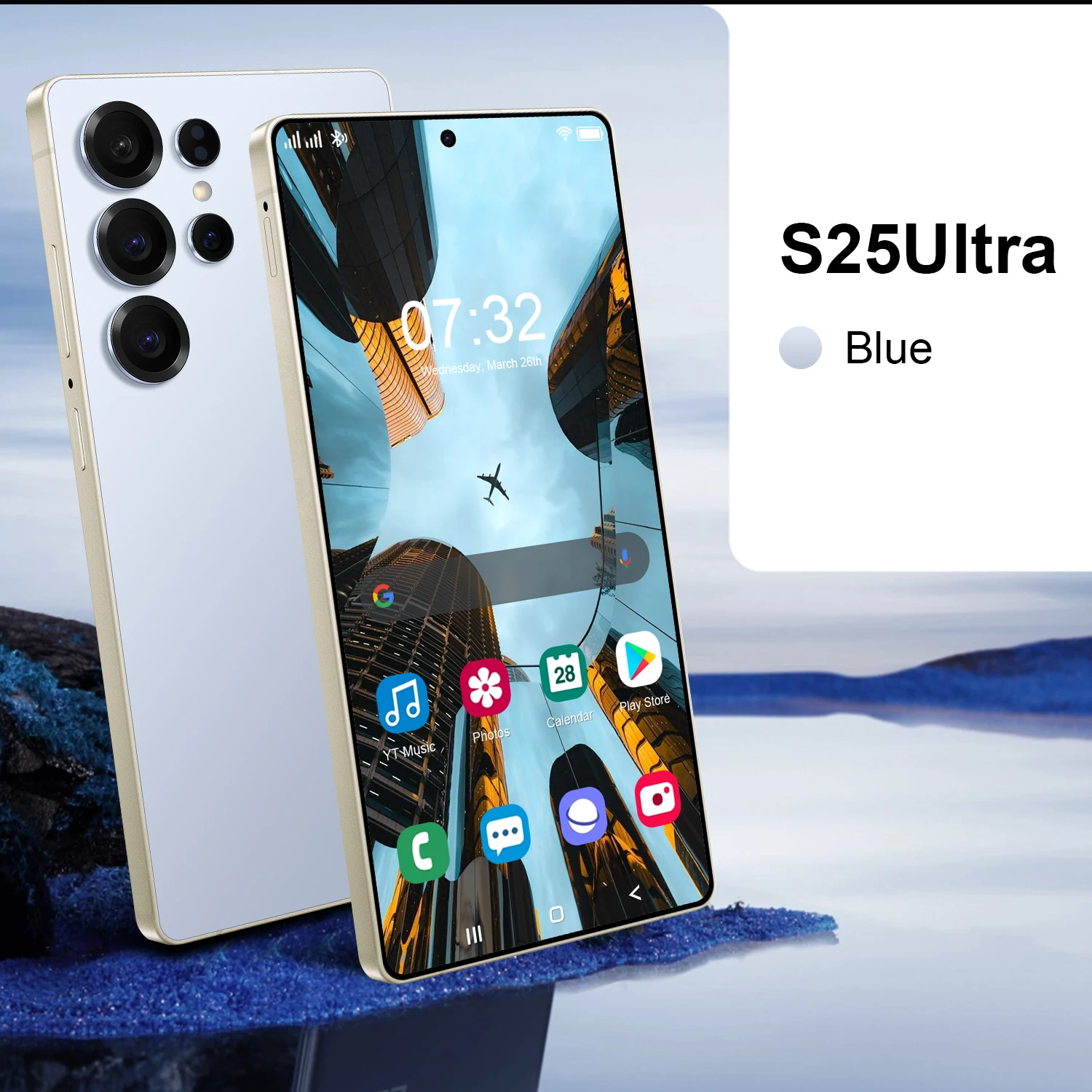 S25 Ultra Android 14 5Gロック解除携帯電話7.3インチHD
