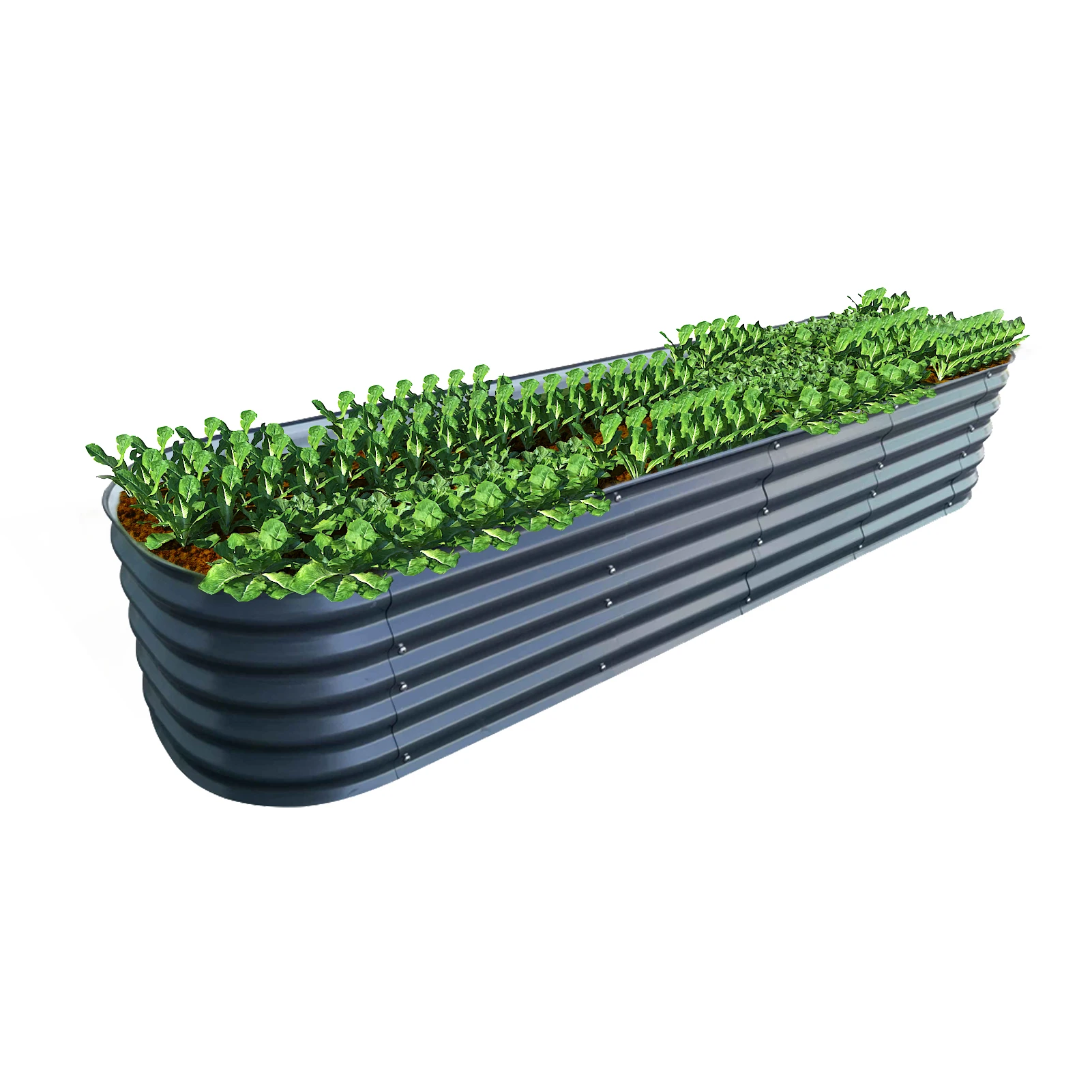 Aluzinc Raised Garden Bed Metal Galvanized Steel Planter Box Garden