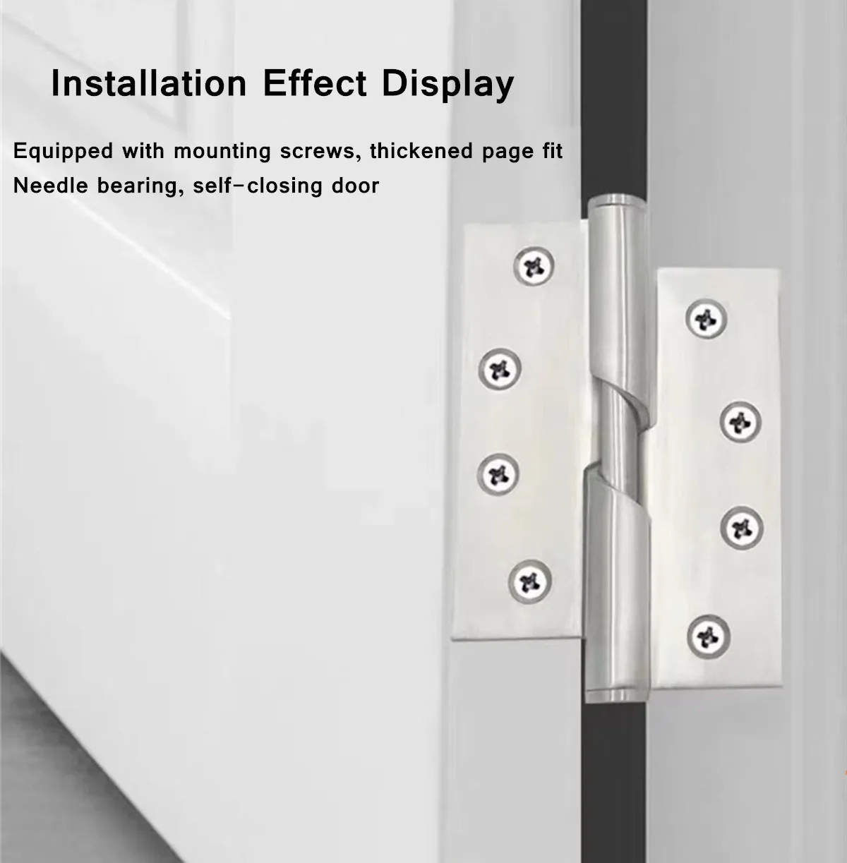 Stainless Steel Detachable Lifting Door Hinge Self Closing Hinges