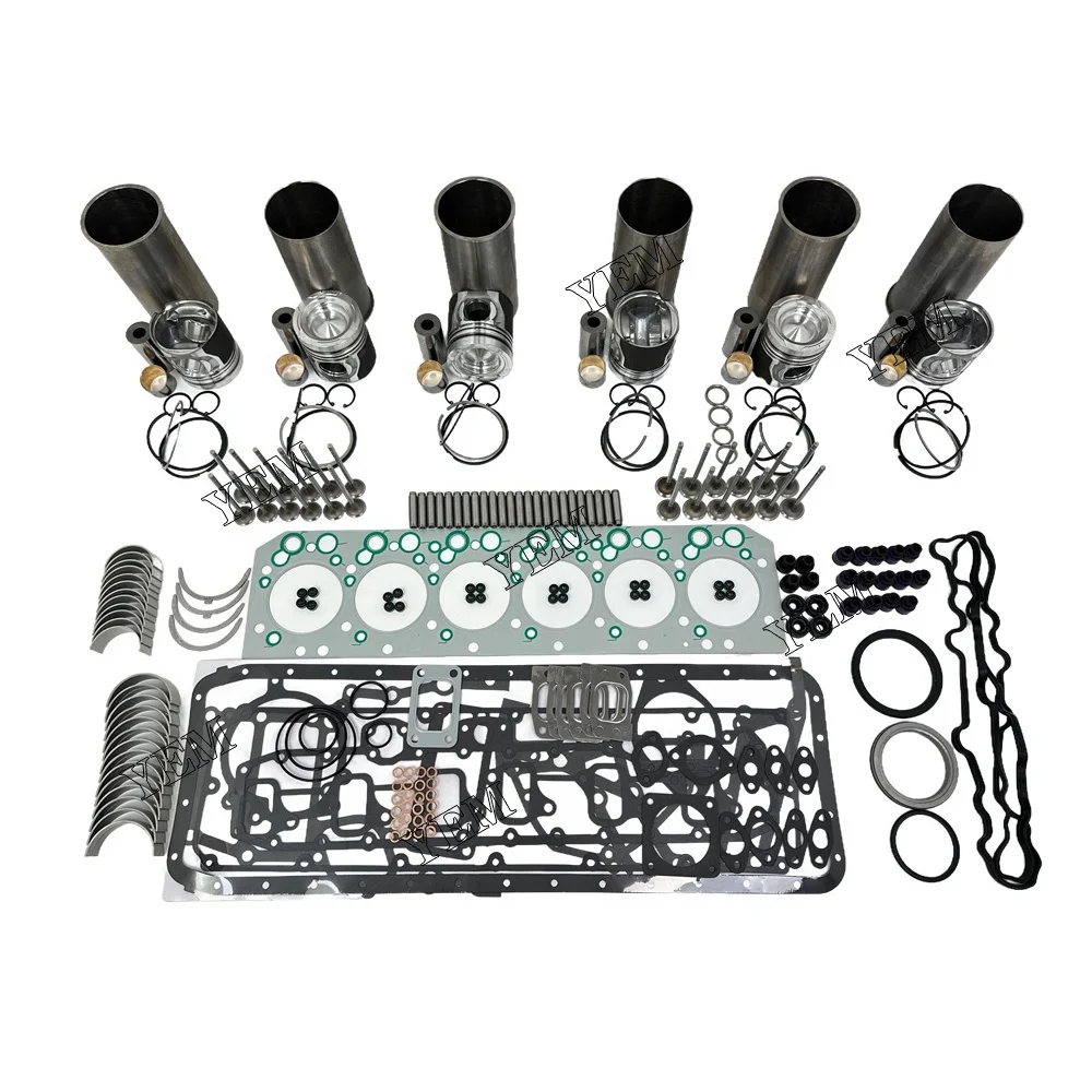 Overhaul Kit With Valves Fit for Doosan Develon DL06 Engine 6