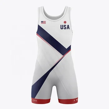 レスリング　シングレット　USA CHAMPION H36f41aedb40f403ba3a8c24e41c34