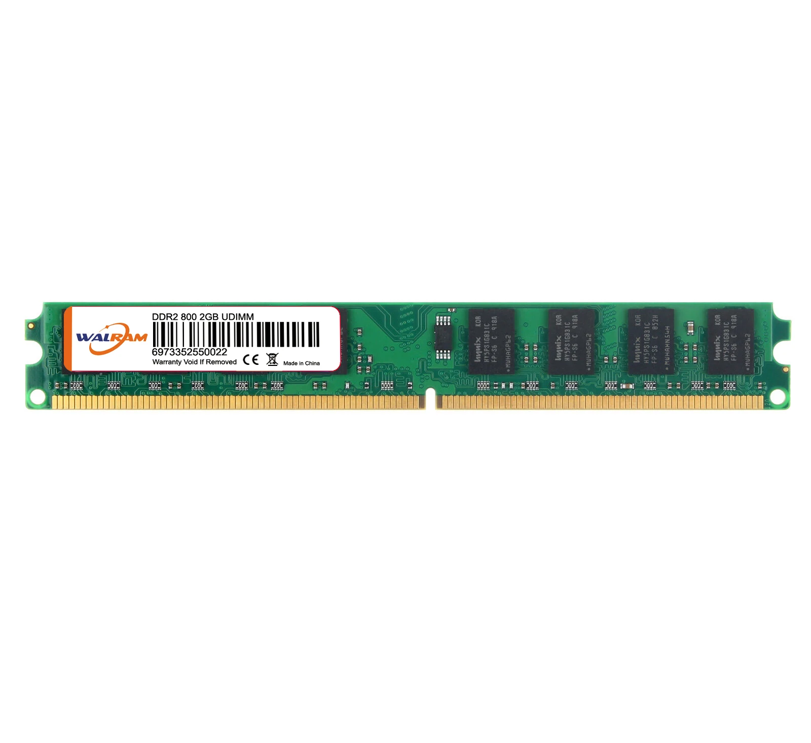 240-Pin DDR2 SDRAM 800 (PC2 6400) 2GB Dual Channel Desktop Memory
