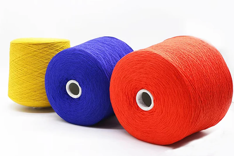 2/26nm Cashmere Blend Yarn 20 Wool 27 Viscose 48 Nylon 5 Cashmere Yarn For Fall And Winter