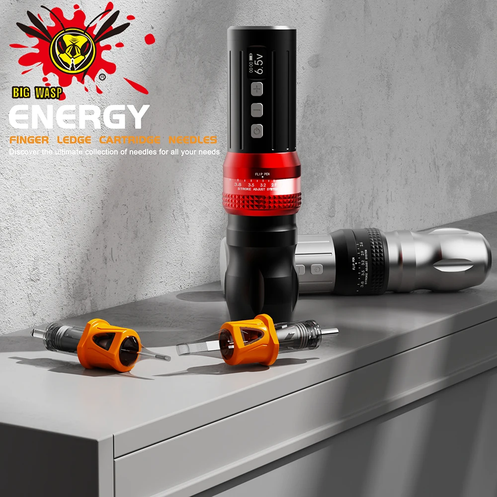 BIGWASP Ergonomic Stroke 2.6-4.0MM Adjustable Swiss Motor 11000rpm