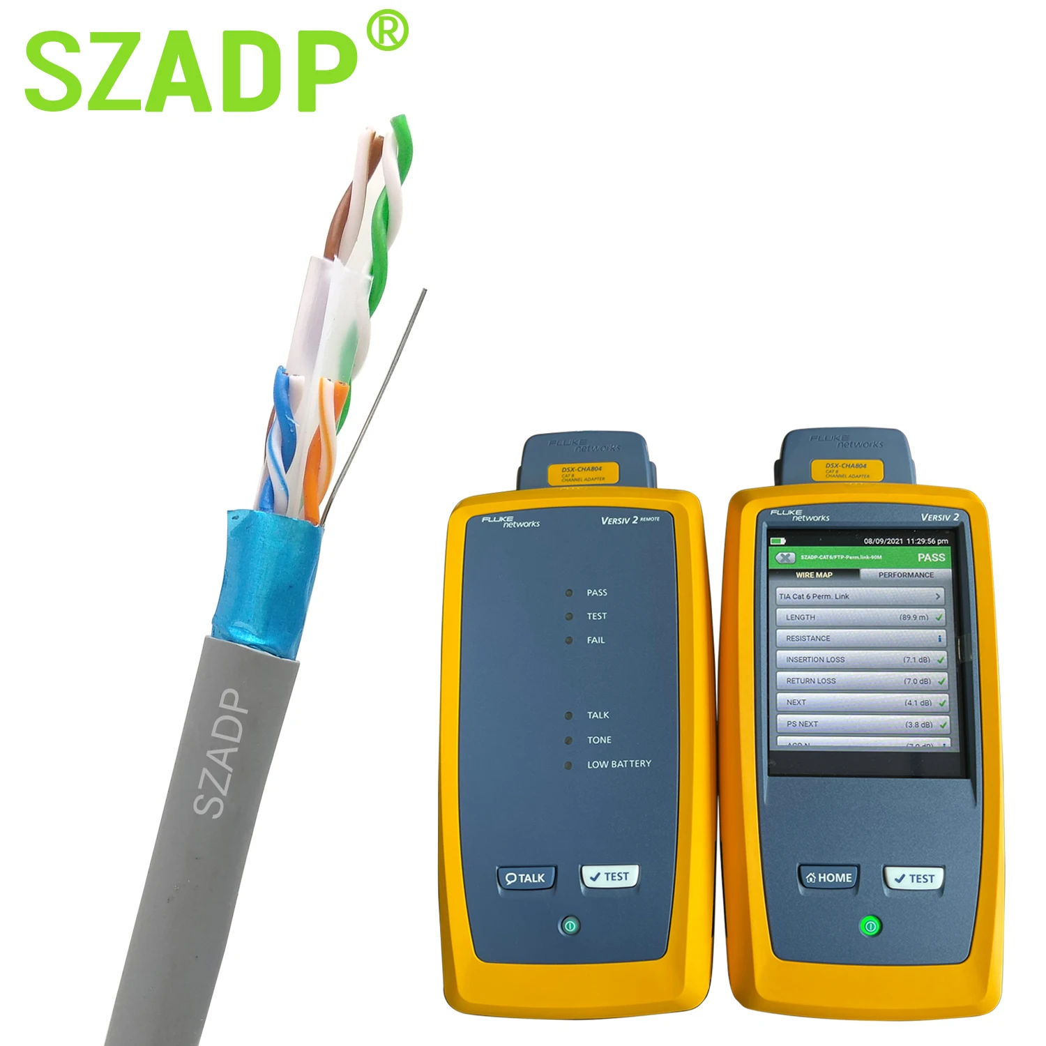UTP  CAT6E OUTDOOR NETWORK CABLE 250MHZ COPPER  DTX1800