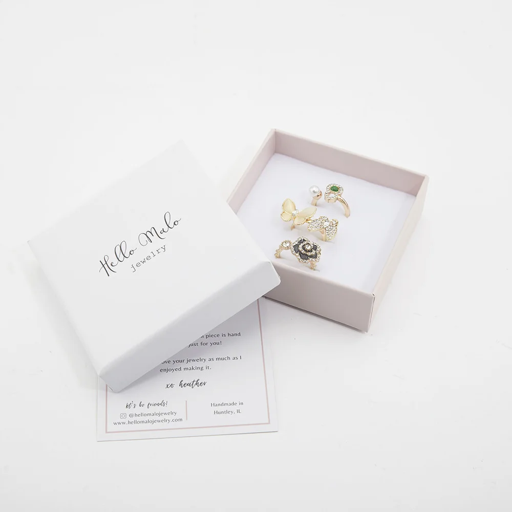 Luxury Men's Diamond Box | Custom Coated Paper Bijoux Case | Engagement Gift Packaging with Secure Design