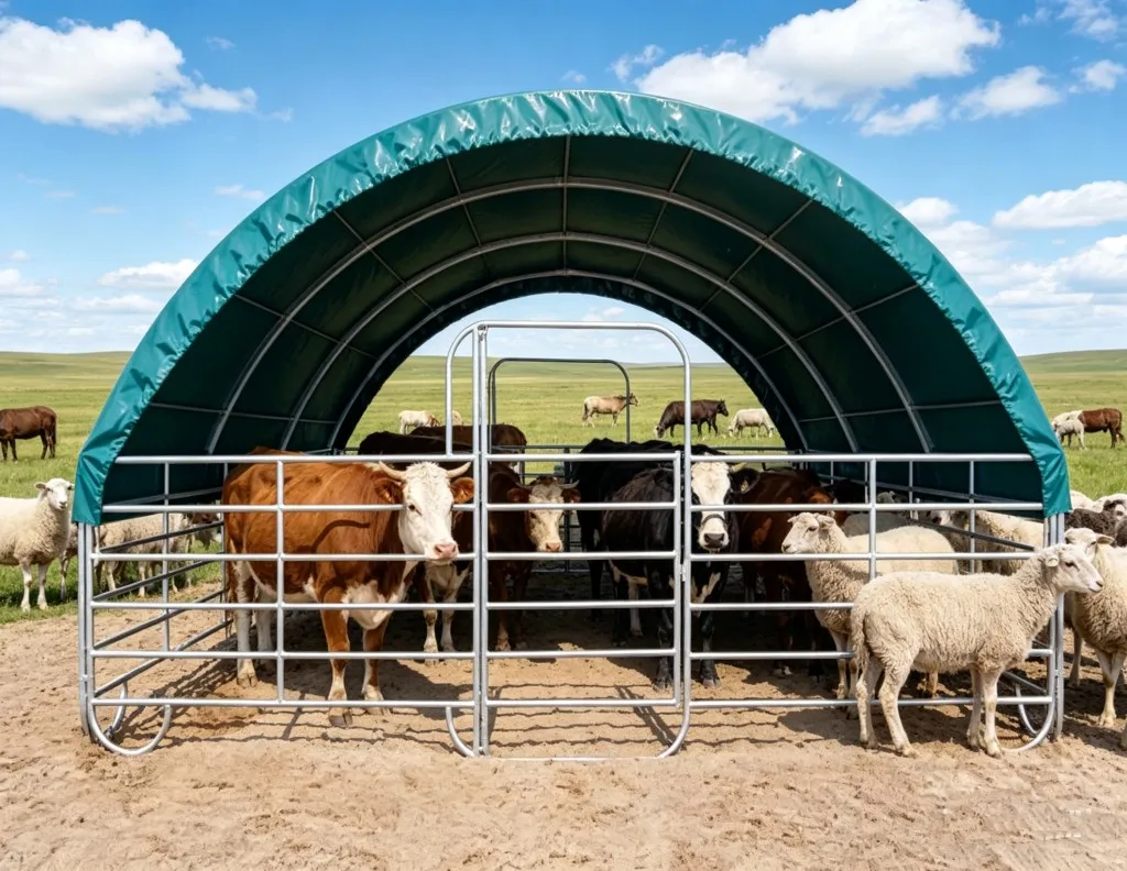Livestock Shelter ,  Animal House Shelter, Cattle Tent , Pasture Tents, Calf Hutch