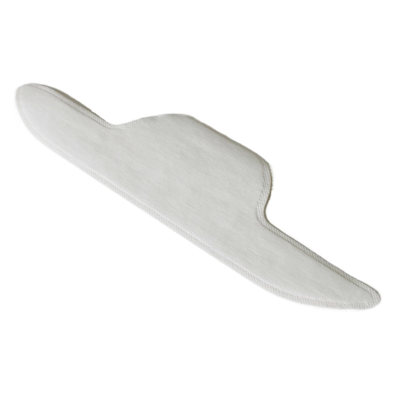 Одноразовые подкладки для защиты воротника от пота-белые самоклеящиеся подкладки для шеи от грязи на воротнике