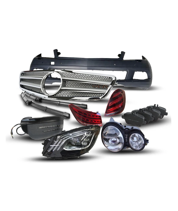 Mercedes Benz W202 Front Grille - AMG Look Bumper Grille