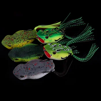CHEERY Lure Popper Top Water Hollow Soft Fishing Simulated Frog Bait XX-114 – Soft Lure – view 3