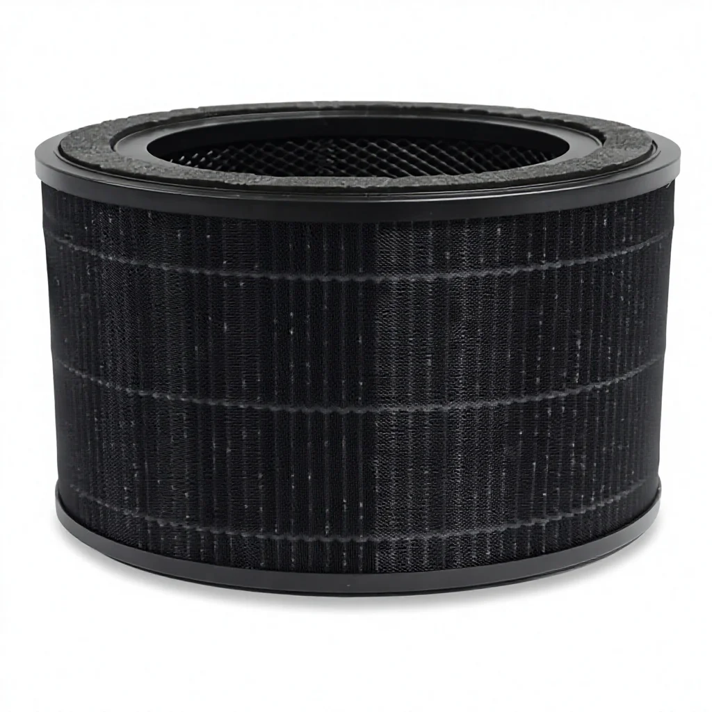 Walson Activated Carbon Filter Replacement Compatible with Hepa Air Purifiers JL-AP-TB01 2-Pack H13 HEPA 3-Stage Filtration