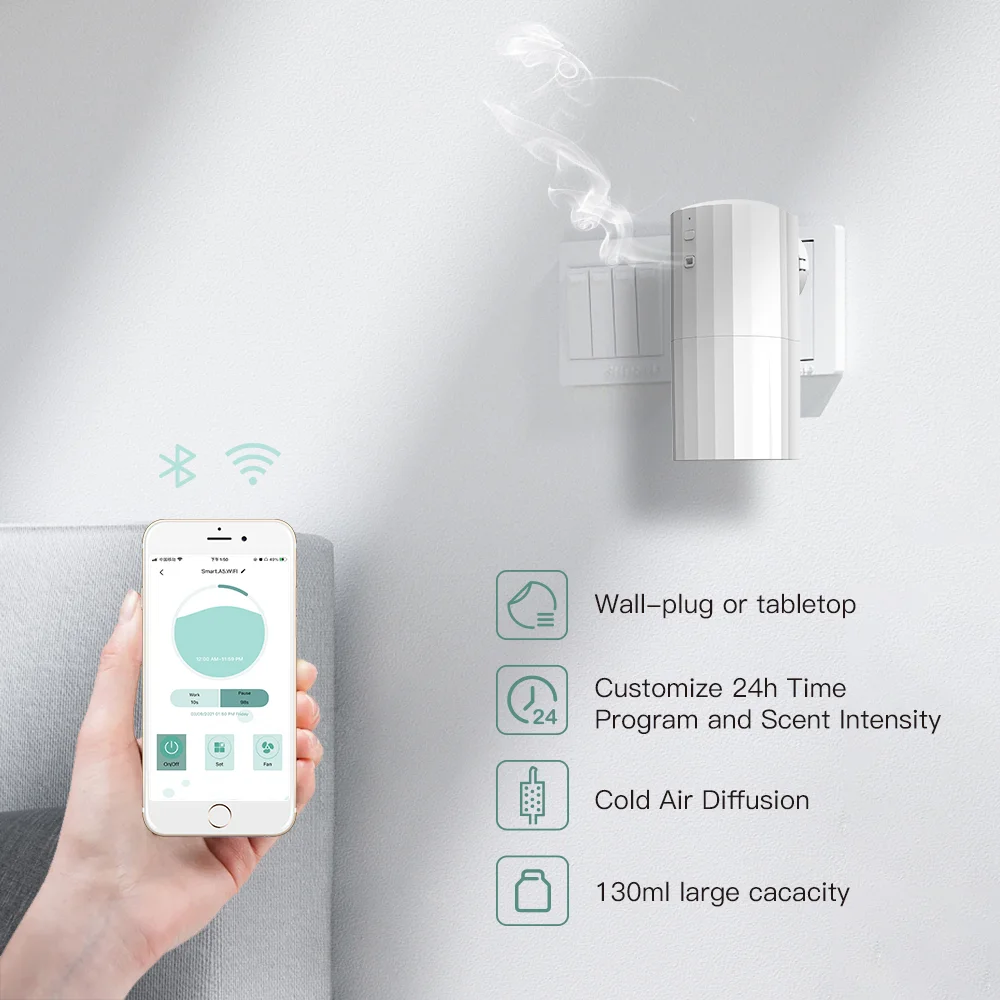 Promotional Sales Electric Wall Plug in Oil Aroma Diffuser Waterless ...