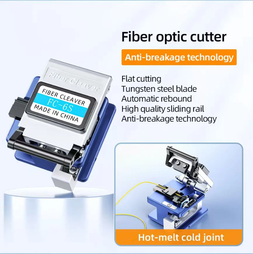 Fiber Optic Tool Kit For FTTH Solution Cable Cutting Stripper Jointing Tools Optical Fiber Tool Kit