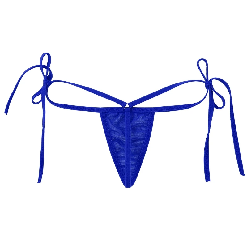 Women Mesh Transparent Underwear Sexy Panties Low Rise G-string Thong ...