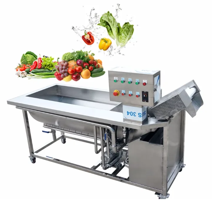 Fruit And Vegetable Washer Ozone coconut White Washing Machine Henan Bubble For Delicate Fruits