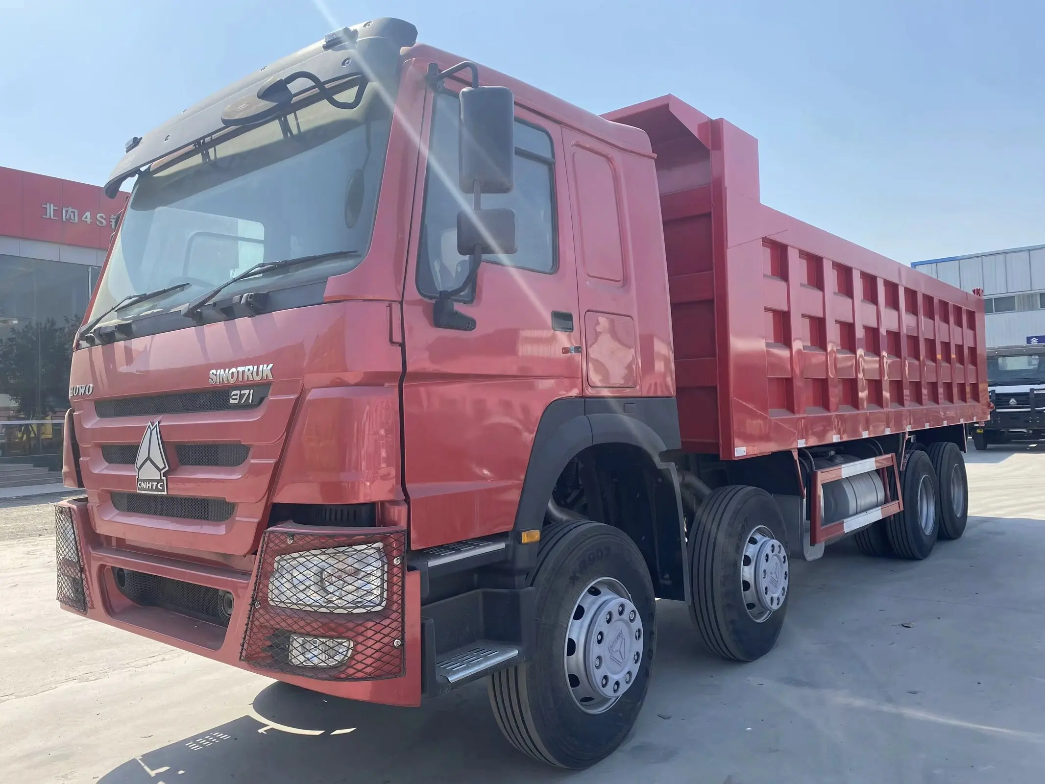 Sino Truck 12 Wheeler Howo 8x4 Sinotruck New And Used Howo Dump Truck ...