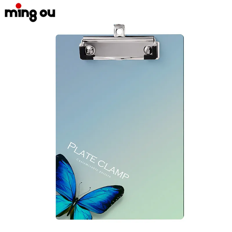 Sublimation MDF File Clip Board Clipboard for Office Stationery