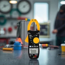 VA311A Auto Ranging Digital Clamp Meter 1000 Amp NCV Tester Clamp Jaw Integration Hi-Viz LCD Display TRMS