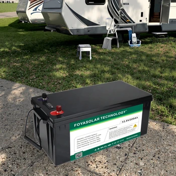 Foya Solar Built-in BMS Customize Lifepo4 Battery 24V 100AH Lithium Battery