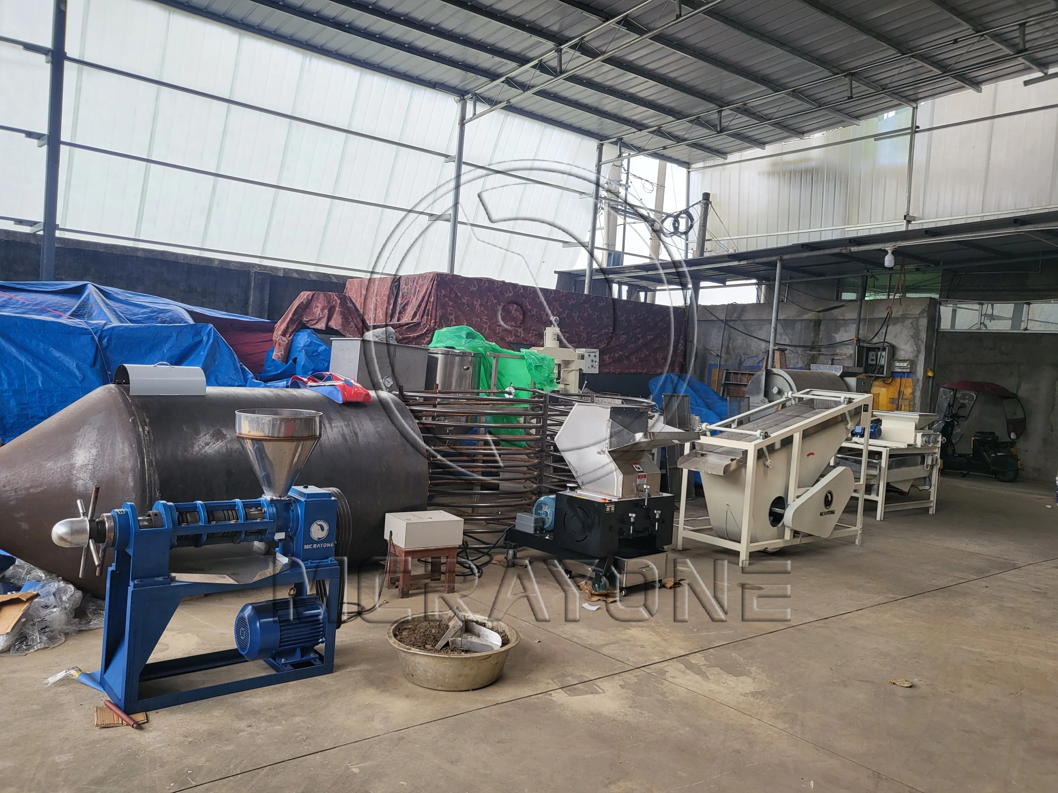 Palm Kernel Oil Extraction Machine Palm Kernel Oil Press Machine Palm Kernel Shell Separator Machine
