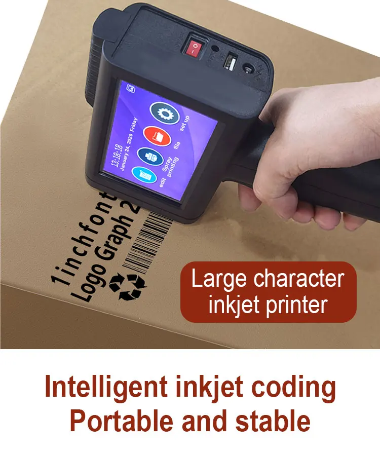 Faith Upgraded Handheld Inkjet Printer Gun Color Handheld Printer