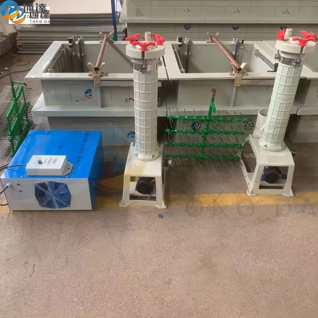 Junan Tongda Electroless Nickel Plating Service Zinc Nickel Rack Electroplating Electroplating Gold