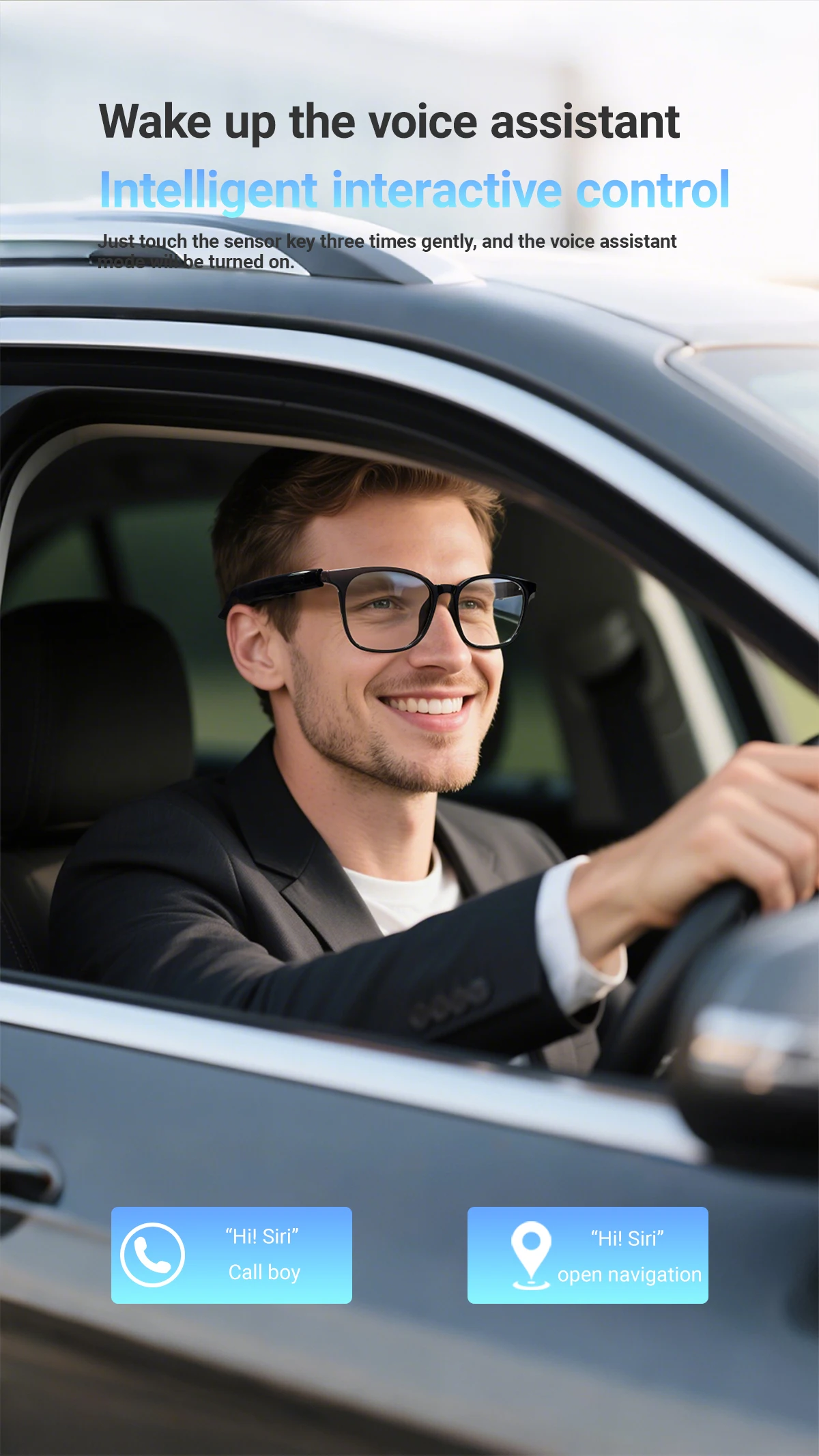 Chinese factory supplier supply  2025 Sanvnet F19 Outdoor Bt Speaker Smart Glasses Audio Sunglasses Wireless Music Headset Ai Translation Smart Glasses - Buy F19 Wireless Speaker Headset smart Glasses Audio Sunglasses Smart Sun Glasses private Mold Smart Glasses app Control Voice Call Glasses sanvnet Ai Smart Glasses translation Audio Sunglasses wireless Music Playback Headset smart Wearable Audio Glasses ai Glasses With Translation