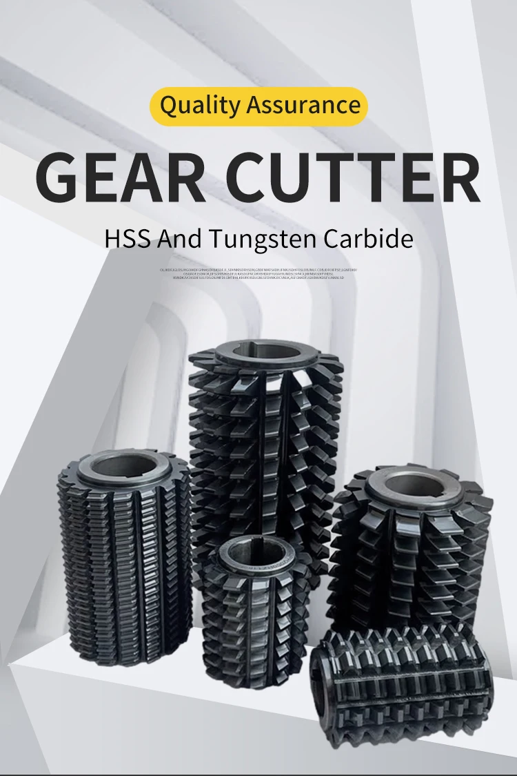 High Quality Hss Module Gear Hobbing Cutter Hss All Coating Series Gear Hob Cutter Hss Gear Hob