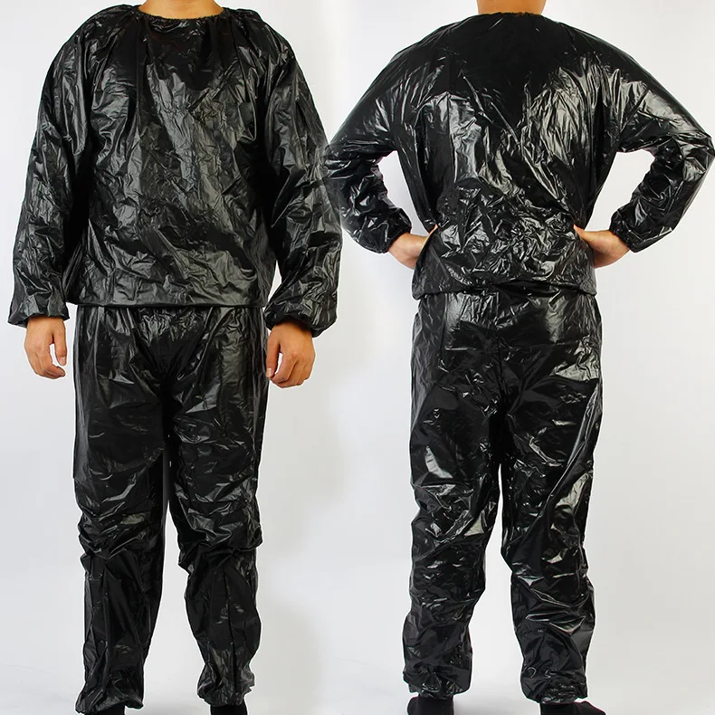 Tuta Da Sauna In PVC Per Sudore – Tutto Il Corpo, Taglia Unica, Antivento, Impermeabile, Per Dimagrimento E Sport