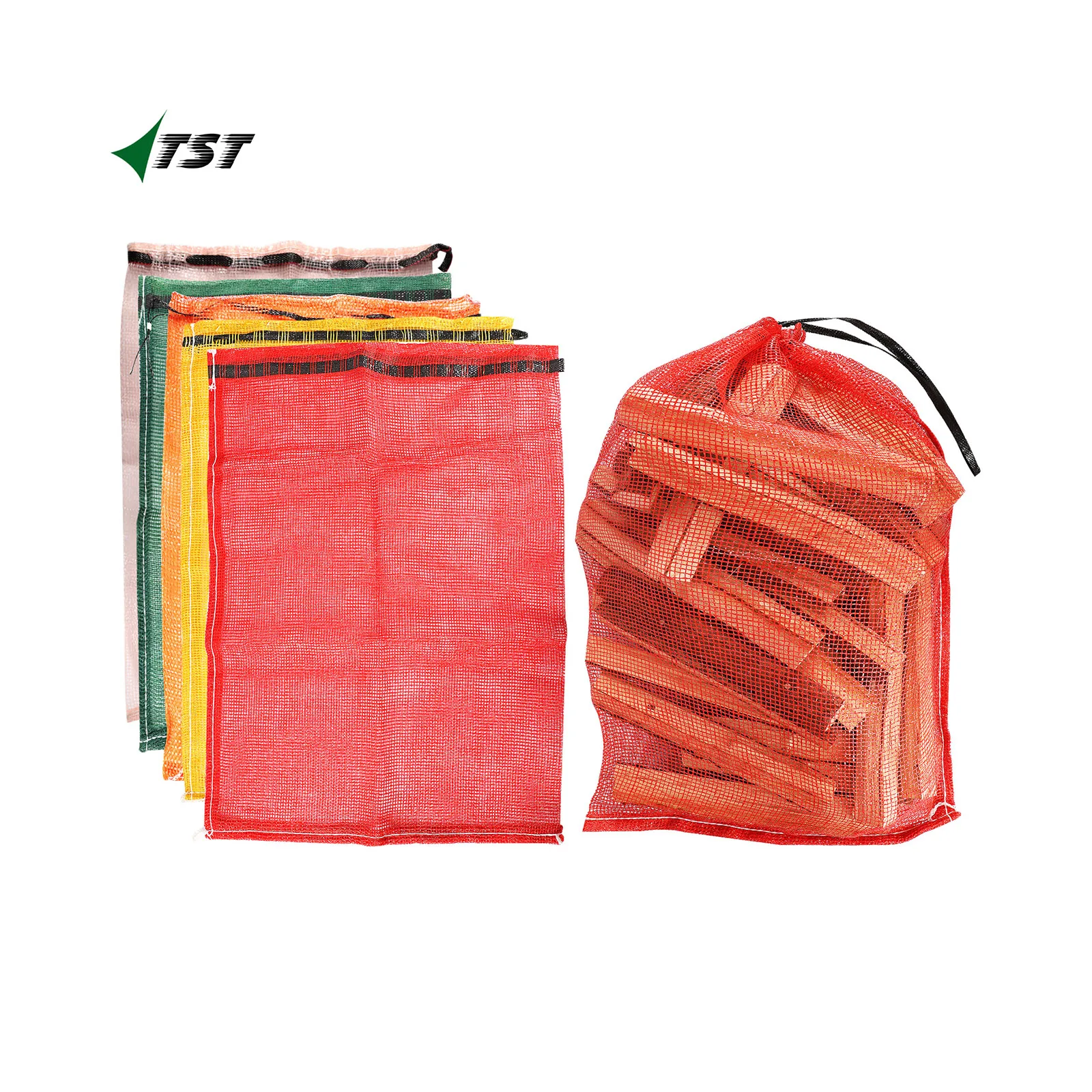 Pp Woven Bags Leno Bags Manufacturer PP Mesh Bag Leno Mesh Bag