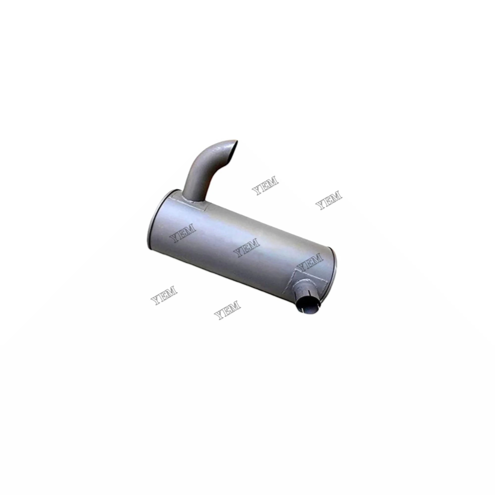 Excavator 4332247 MUFFLER with U Bolt 2 Pk Clamp Fit EX200-5 EX200LC-5 for Isuzu 6BG1 ENGINE Industrial Engine Parts
