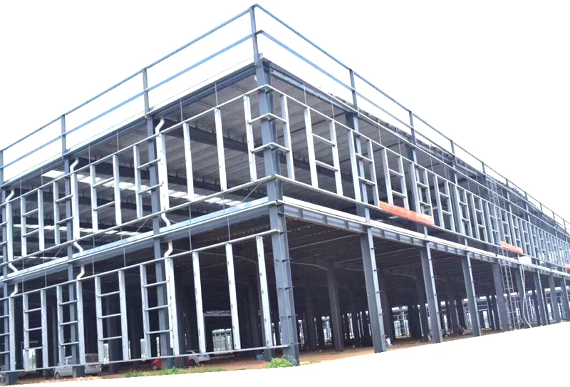 3 Stories  Light Steel Structure Building Prefabricated Steel Frame Villa in Thailand Steel Structure Builder
